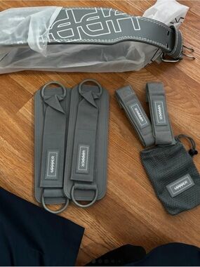 Gray Adjustable Bag Strap and Accessory Kit
